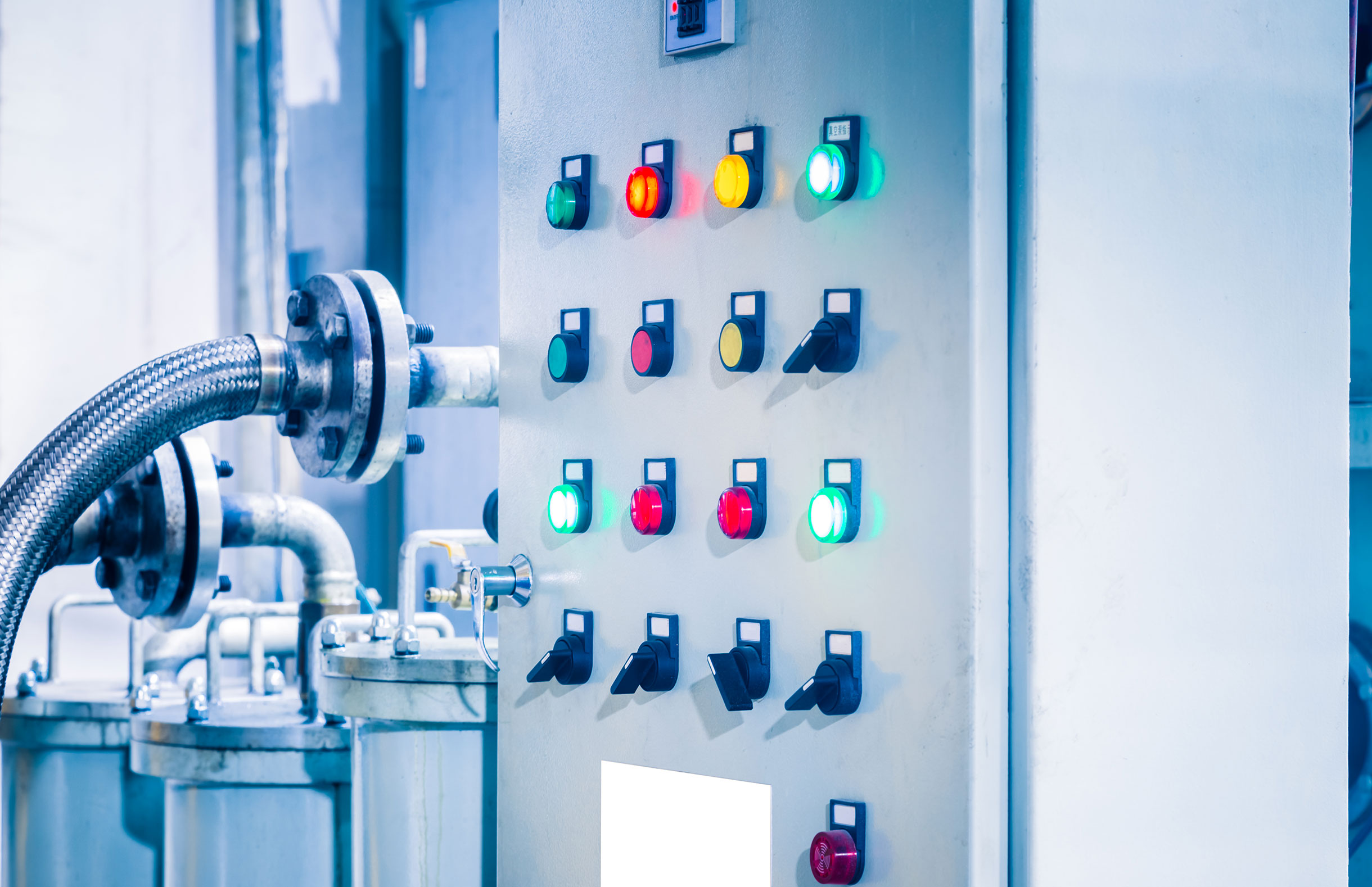 Pump and fan control panel design supply and installation services in UAE
